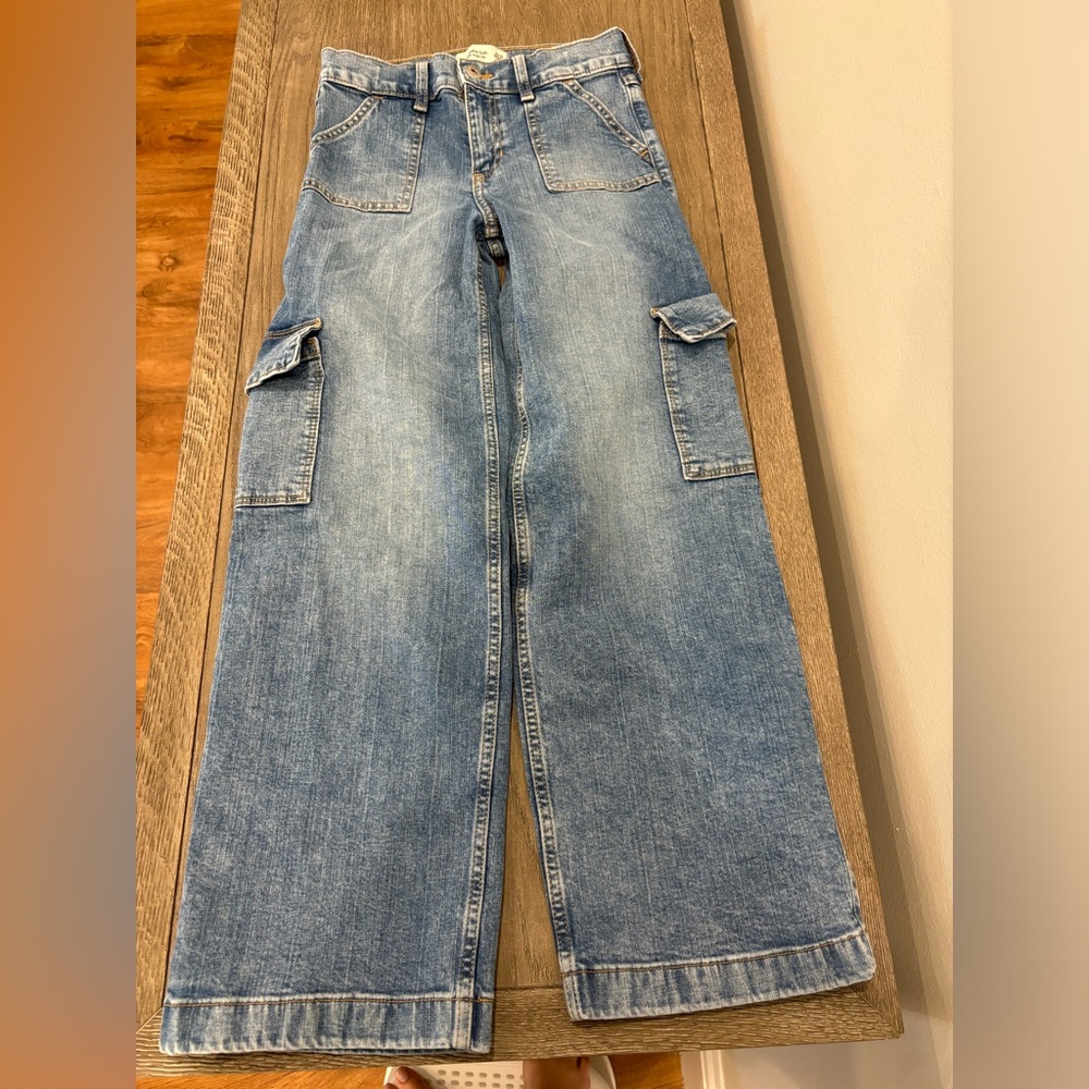 Abercrombie girls jeans - worn once!